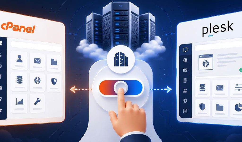 Confronto cPanel vs Plesk vs hPanel pannelli di controllo hosting
